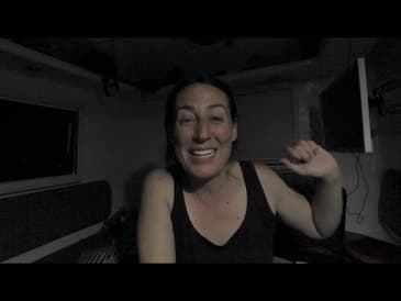 After the first hike in Joshua Tree...