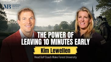 ⛳️ The Power Of Leaving Ten Minutes Early  ⛳️