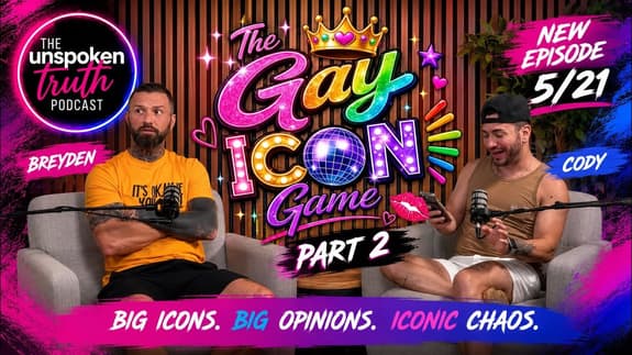 ποΈπ The Gay Icon Game is BACK! #GayIconGame #unspokendallas #funny #podcast
