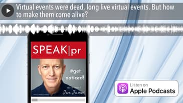 Virtual events were dead, long live virtual events. But how to make them come alive?