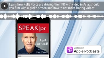 Learn how Rolls Royce are driving their PR with video in Asia, should you film with a green screen