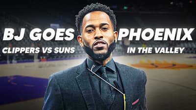 Behind the Scenes with BJ!: | LAC vs PHX| BJ heads to Phoenix.