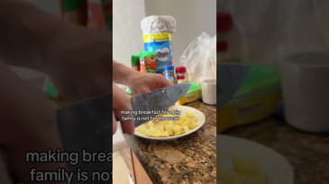 Breakfast on vacation!!