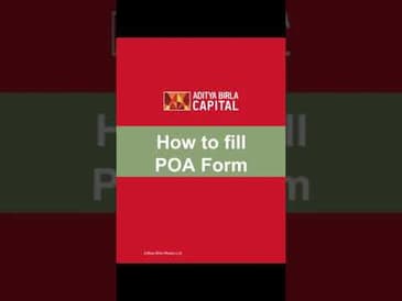 How to fill the POA Form
