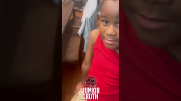 In Daddy's Barber Chair!