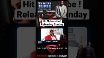 Chad L. Coleman from Superman & Lois joins us for a truly inspirational chat! #supermanandlois