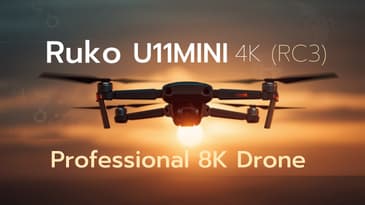 Ruko U11MINI 4K (RC3) First Impressions: A Beginner’s Take on This “8K” Drone