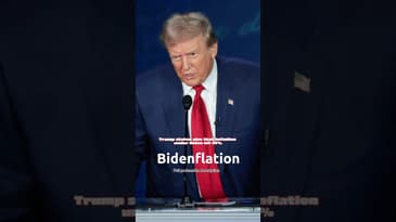 Donald Trump says inflation under Biden went as high as 21%