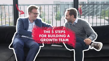The 5 steps for building a Growth Team with David van der Auwera | Sales Acceleration Show EP 41