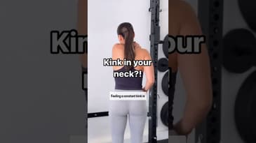 Kink in your neck? DON’T STRETCH! Do this instead!
