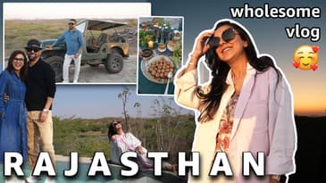 Traveling with my parents | Rajasthan Travel Vlog | Luxury Hotel & Ajmer Sharif Dargah | Aanam C