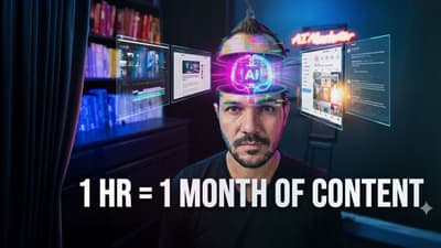 1 Recording → 12 Assets: The AI "Waterfall" System