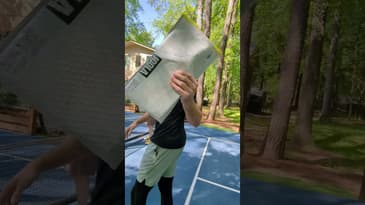 Former UNC Legend and NBA Player Tyler Hansbrough shoots a free throw for a paddle