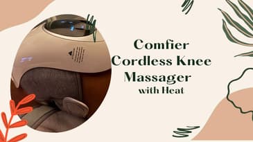 "Unboxing the FUTURE of Knee Relief! COMFIER Cordless Knee Massager with Heat: Game Changer or Hype?