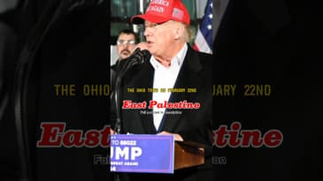 The East Palestine Ohio train disaster