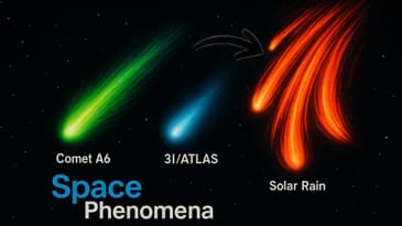 Comet Encounters, Early Universe Revelations, and Solar Rain Secrets