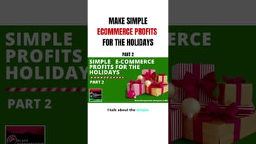 E-commerce Blueprint To Holiday Profits - Part 2    #shorts