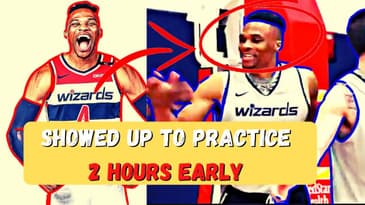 Why Russell Westbrook WILL LEAD The Washington Wizards To The Playoffs.  He Practiced 2 Hours Early!