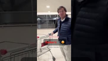 Tucker loves Russian carts 🤣