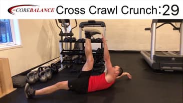 Cross Crawl Crunches - Great Abs Exercise | Chris Janke-Bueno