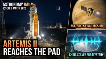 NASA's Moon Rocket Ready, Fast Radio Bursts Finally Explained, Akatsuki's Last Discovery