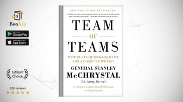 Team of Teams  Book Summary By Stanley McChrystal   New Rules of Engagement for a Complex World