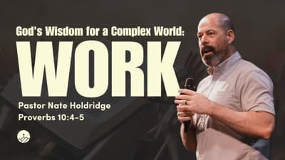 God's Wisdom for a Complex World: Work