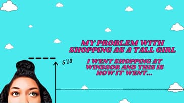 The Problem With Shopping As A Tall Girl | A HUGE Tall Girl Problem  (went to windsor)