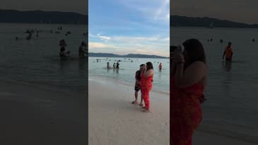 She said YES! #proposal #boracay #sunset #shorts #EmpathVibes #itsmorefuninthephilippines