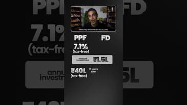PPF vs FD! Zyada RETURNS kisme?! | Ankur Warikoo #shorts