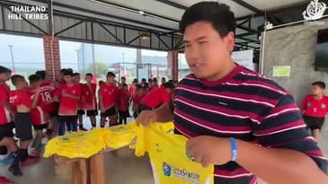 What do the jerseys look like!?  $1200 Donation From The Hill Tribes Kids! Globe Aware Thailand