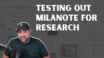Testing Out Milanote for Research