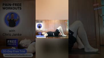 Open up the shoulders for your posture. Join us every MWF at 8 am PST. www.healthintherealworld.com