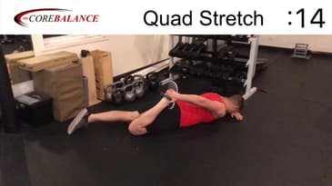 Prone Quad Stretch