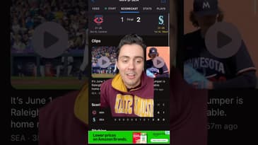 ALL THE MARINERS DO IS WALK OFF THE TWINS 😤 #mlb #baseball #mariners