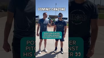 Elite MLB Pitcher FORCED TO STEP IN THE BOX?? 🤯 #shorts #baseball #seattle #mariners #pnw