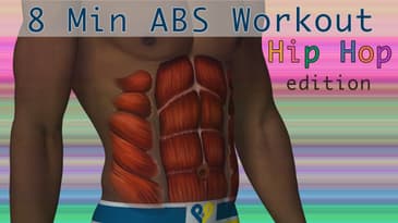 Hip Hop Abs  Workout - 8 Min Abs