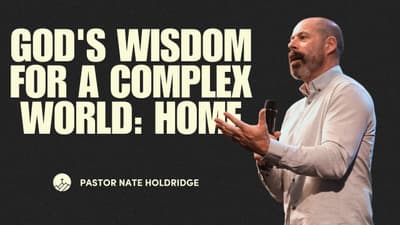 God's Wisdom for a Complex World: Home