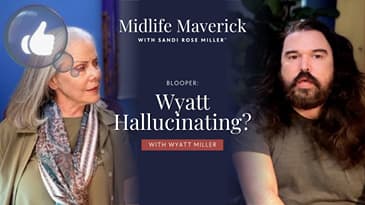 Sandi and Wyatt Miller blooper - Wyatt Hallucinating?