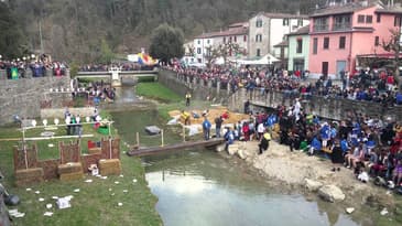 Forget Milan v Napoli Champions League clash, the Palio dell'Uovo is the event to be at!