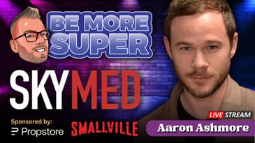 Aaron Ashmore LIVE: SKYMED Season 3 Secrets & Smallville Memories Revealed!