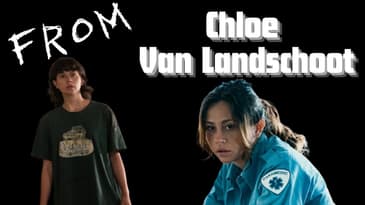"FROM" Actor: Chloe Van Landschoot. (Kristi).