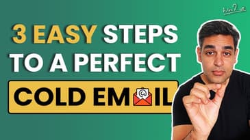 Cold emails: How to write an email | Ankur Warikoo | 3 steps to writing the perfect cold email