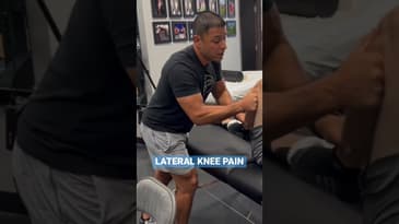 Lateral knee pain fix for sports physical therapists | Dr. Chris Garcia