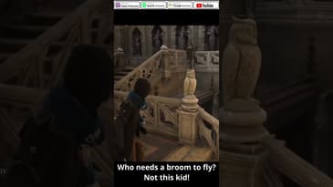 Don't you need a broom to fly in #hogwartslegacy!?