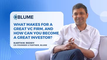 What makes for a great VC firm, and how can you become a great Investor | Karthik Reddy