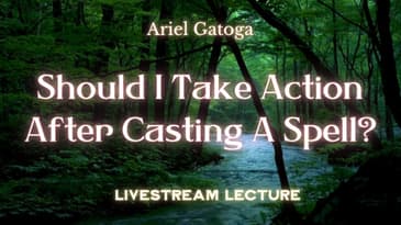 Should I Take Action After Casting A Spell?