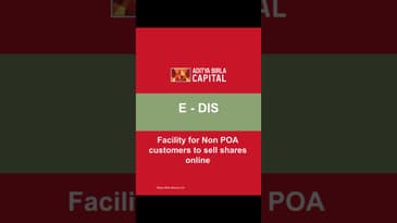 How to sell shares using E-DIS if you haven't signed the POA?