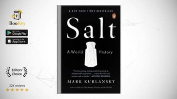 Salt  Book Summary By Mark Kurlansky  A history of salt
