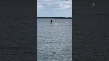 SFT - Surf Foil World Tour competitors are warming up at Foiling Week Pensacola 2025